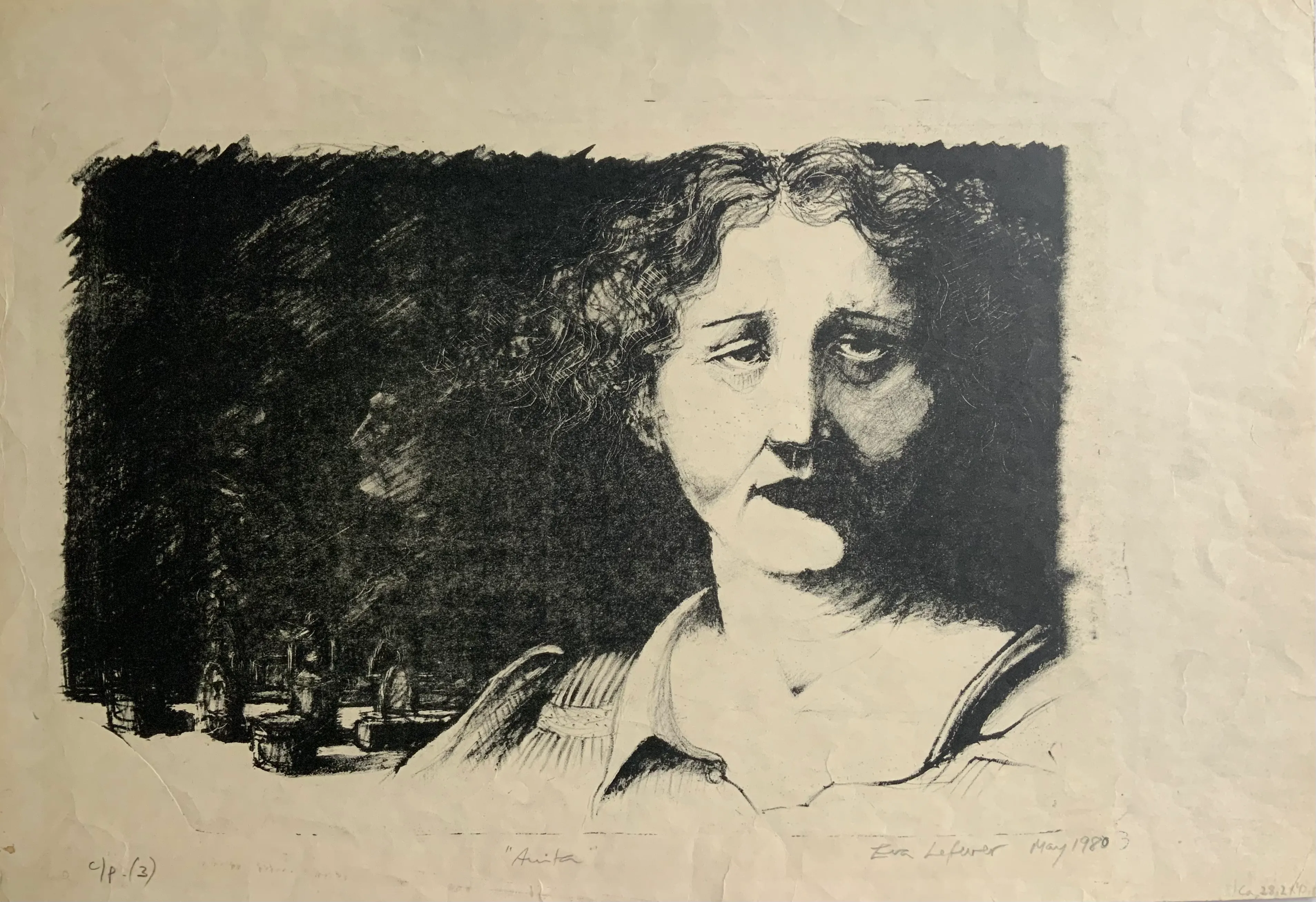 Obra "Anna Chatterton III" de Eva Lefever