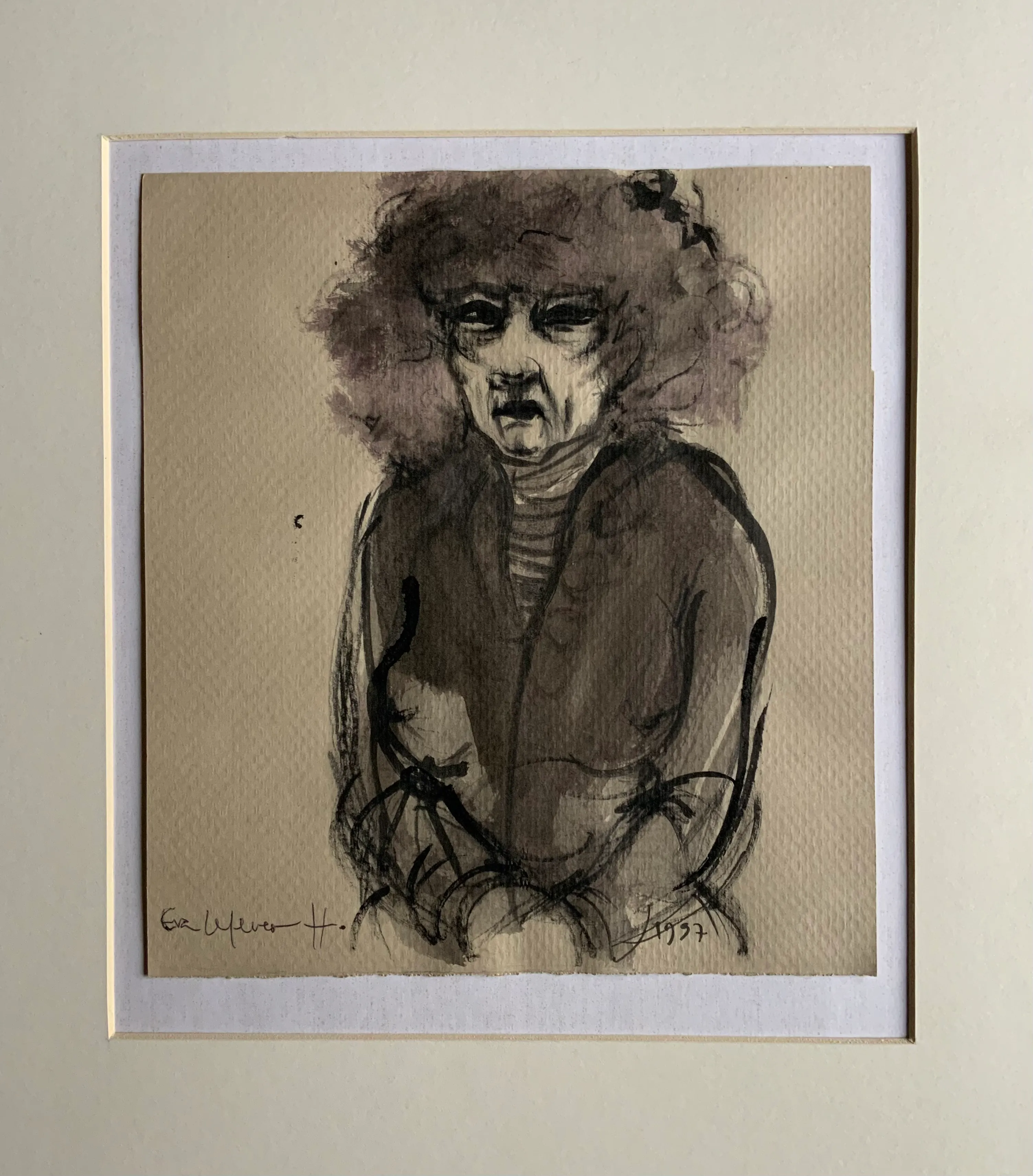 Obra "Aspirante a madame" de Eva Lefever