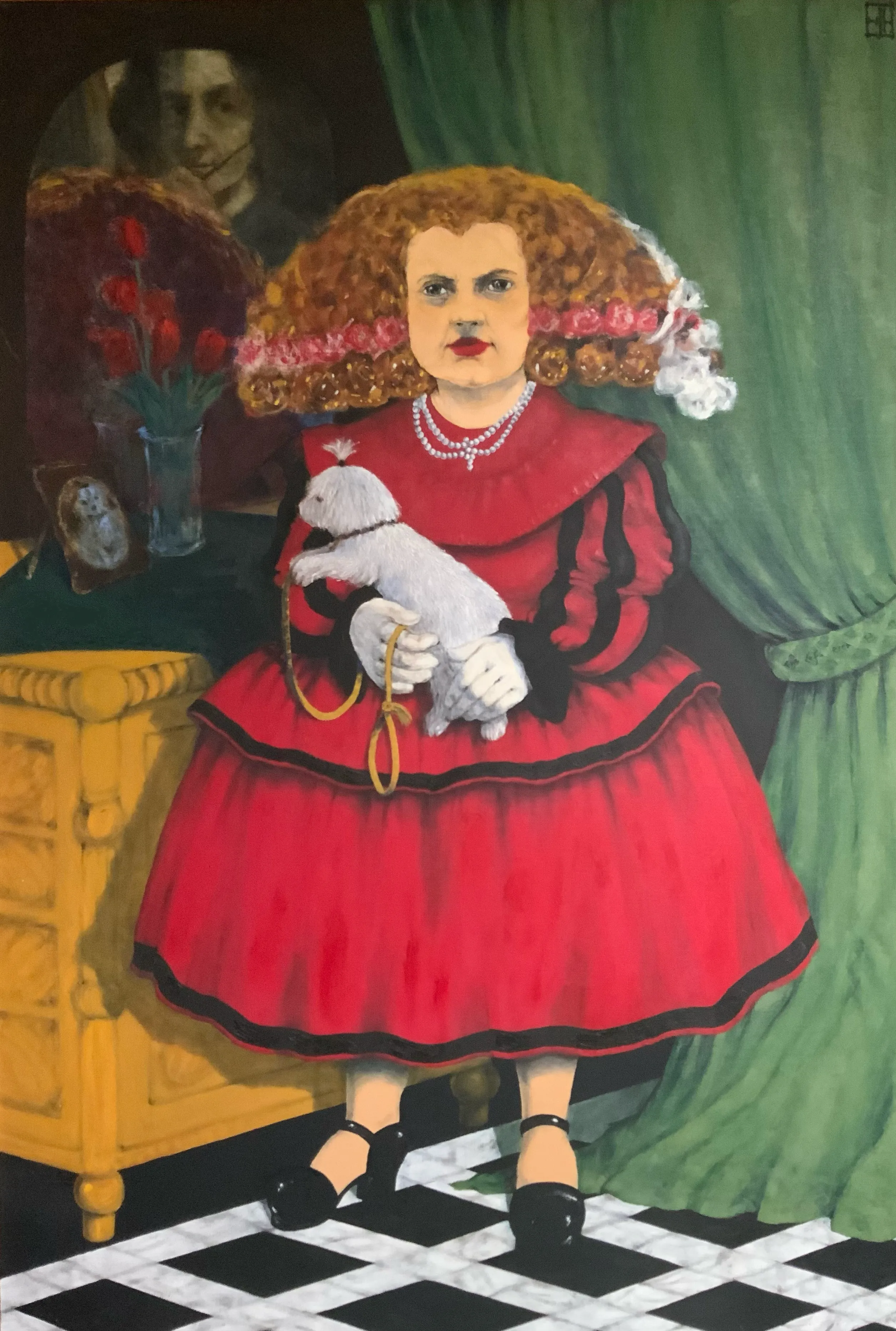 Obra "Autorretrato" de Eva Lefever