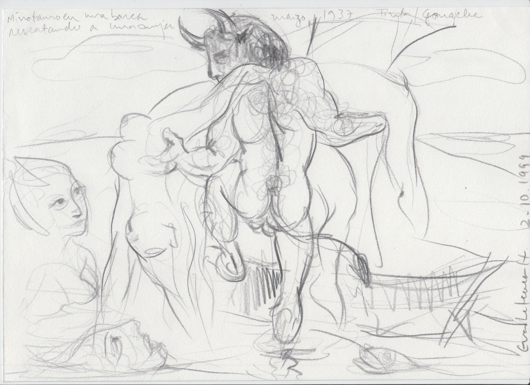 Obra "Bacanal II" de Eva Lefever