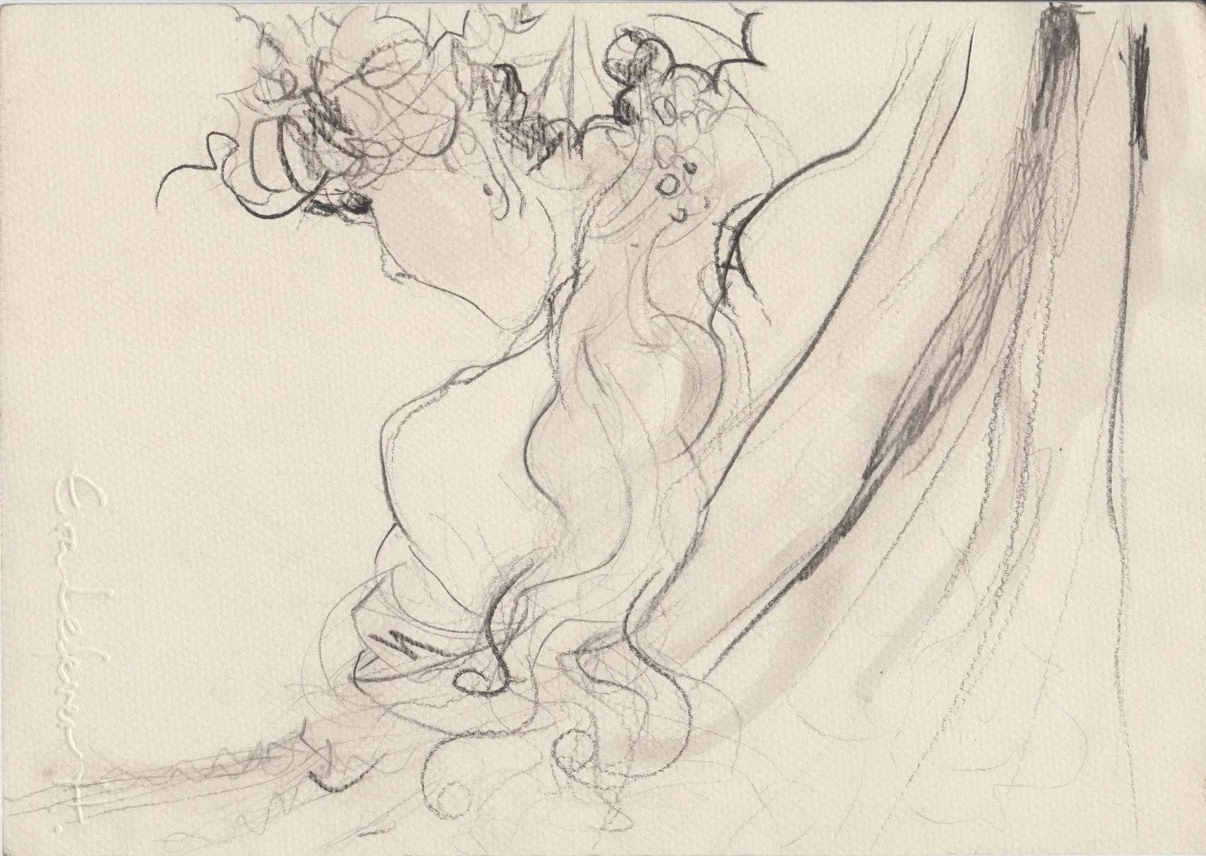 Obra "Bacante" de Eva Lefever
