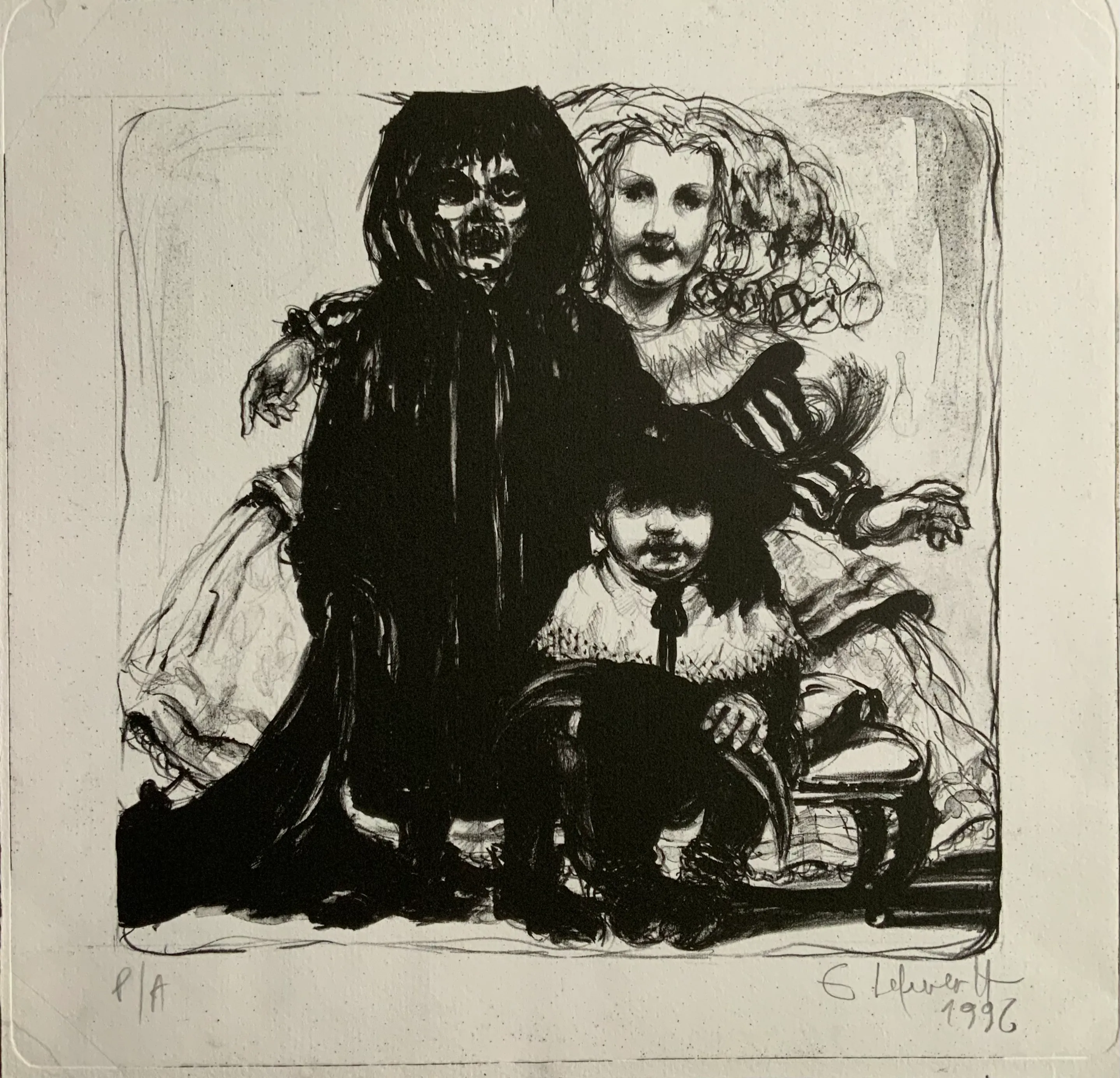 Obra "Capricho español" de Eva Lefever