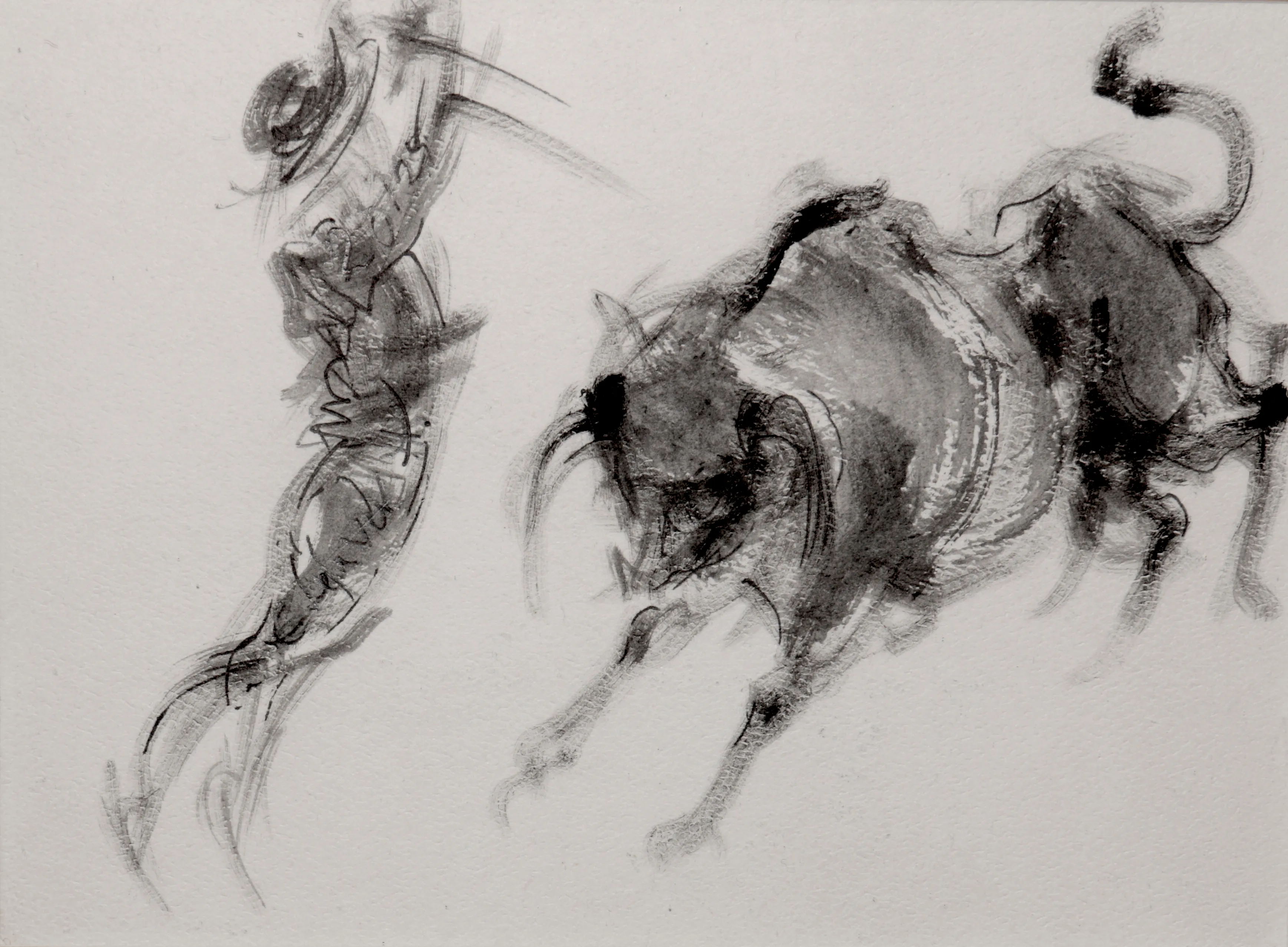 Obra "Clavada" de Eva Lefever