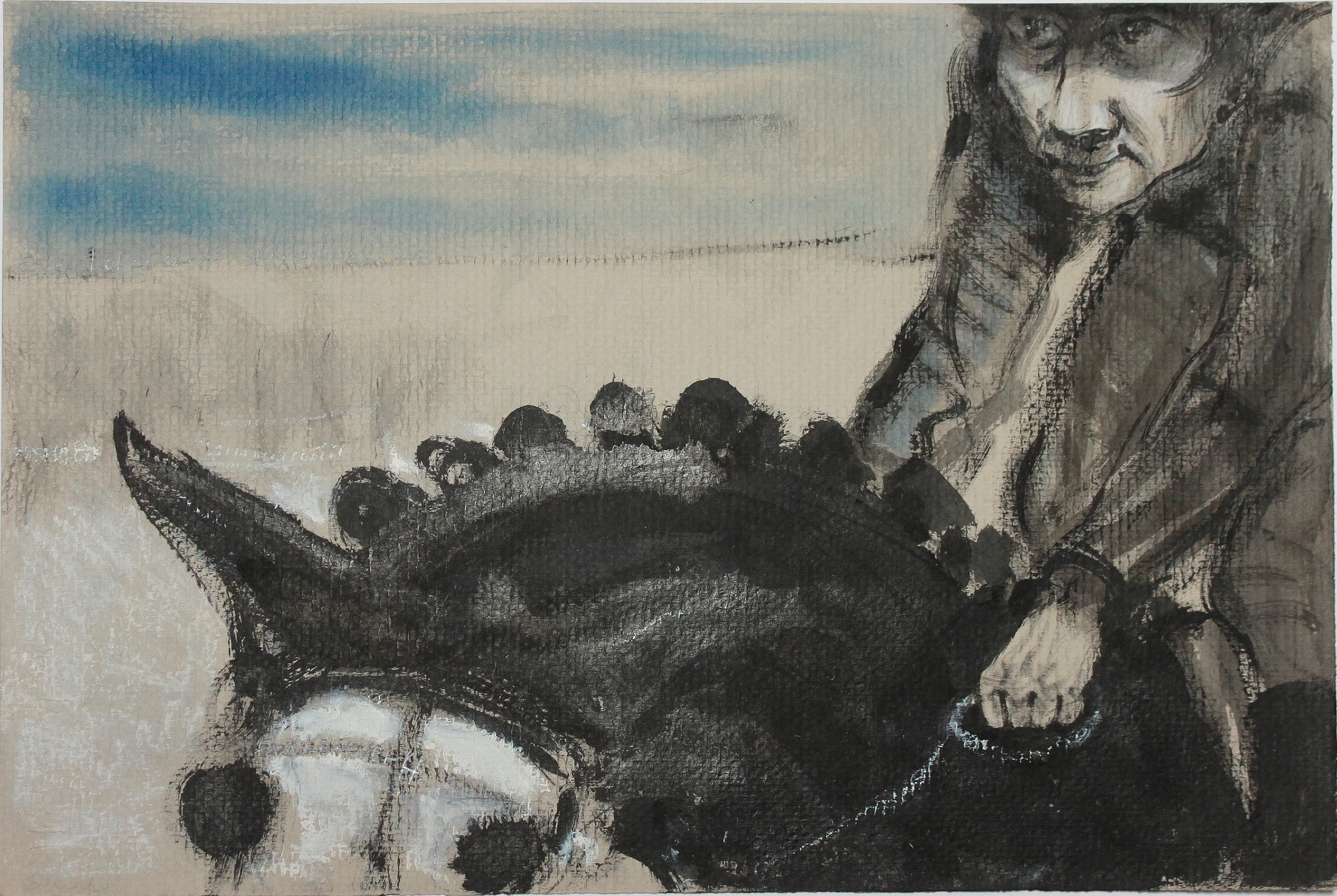 Obra "Club Hípico IV" de Eva Lefever