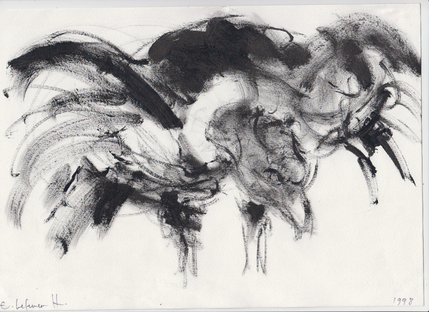 Obra "Cóndor I" de Eva Lefever
