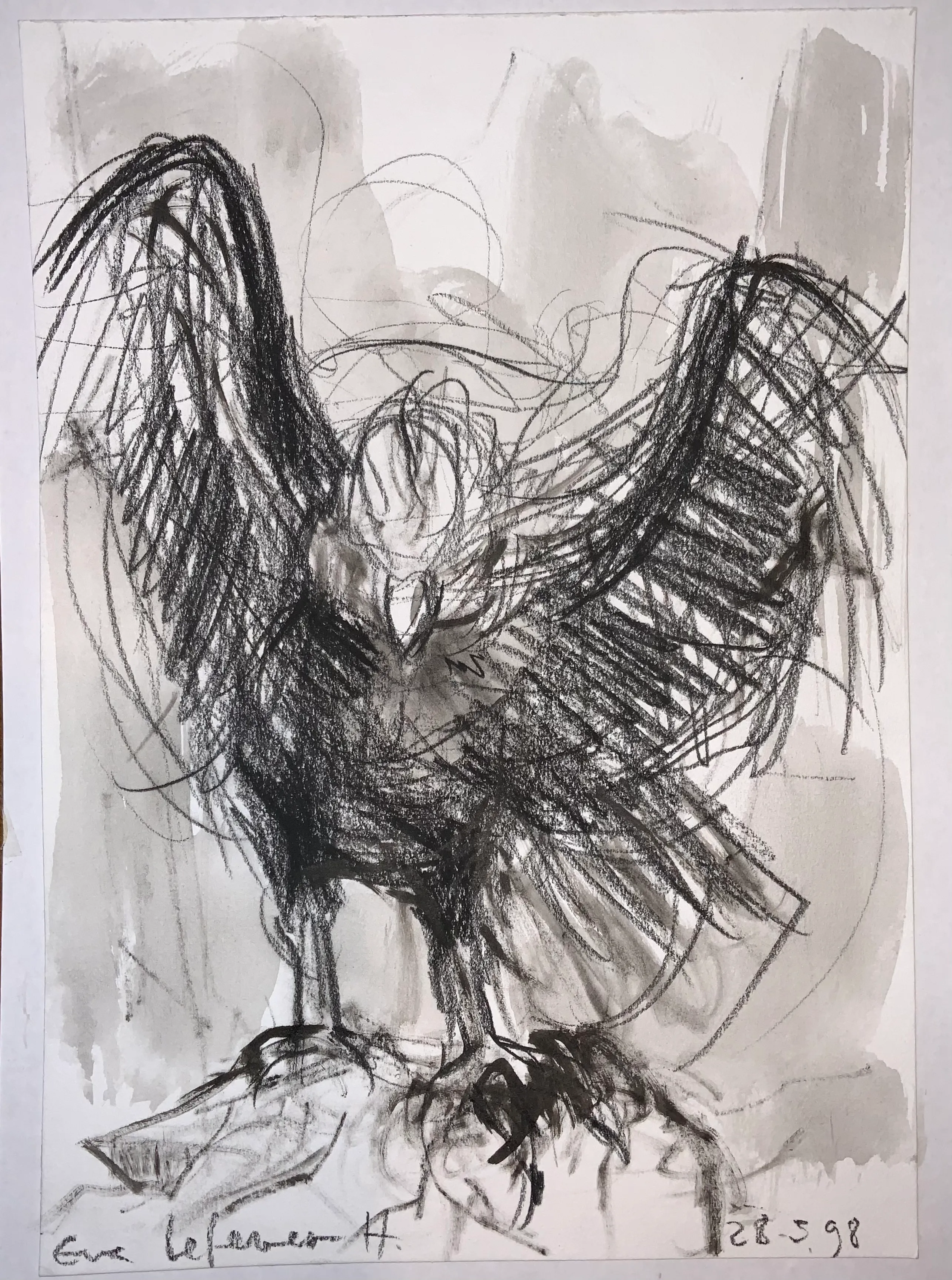 Obra "Cóndor III" de Eva Lefever