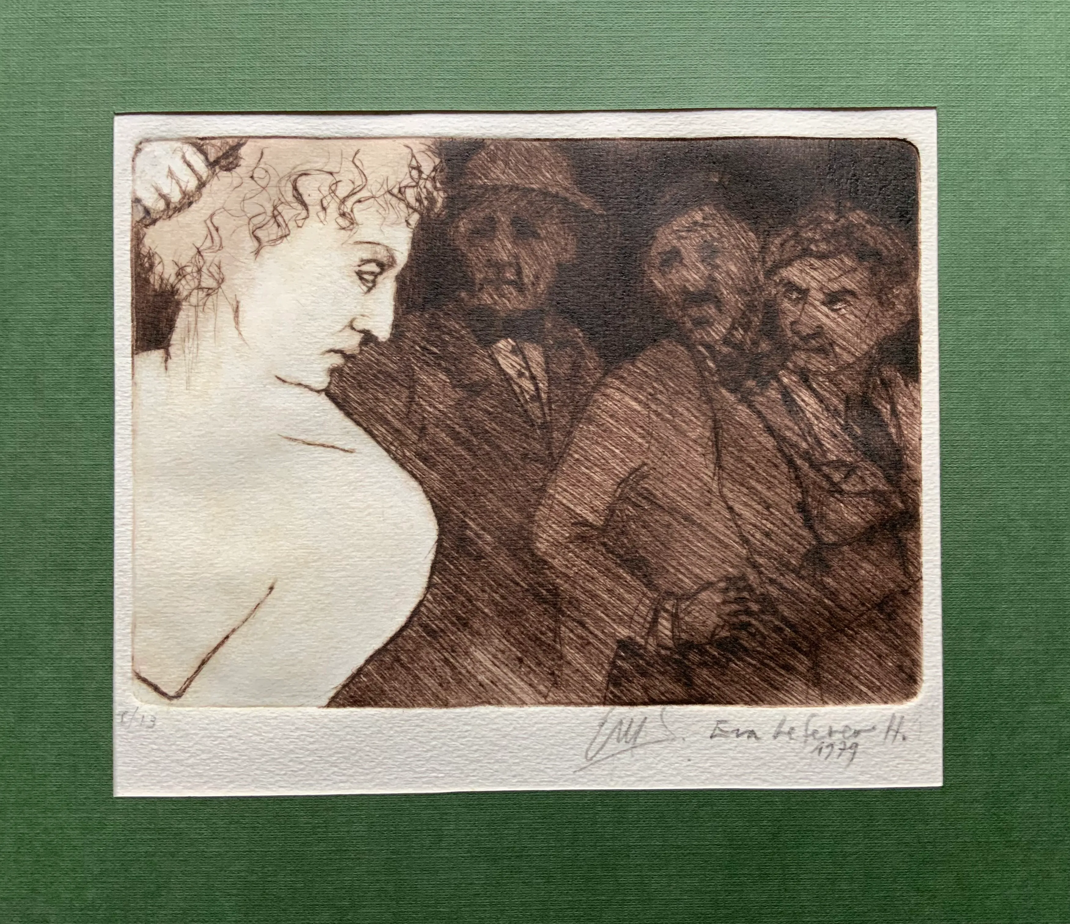 Obra "David y Goliat I" de Eva Lefever