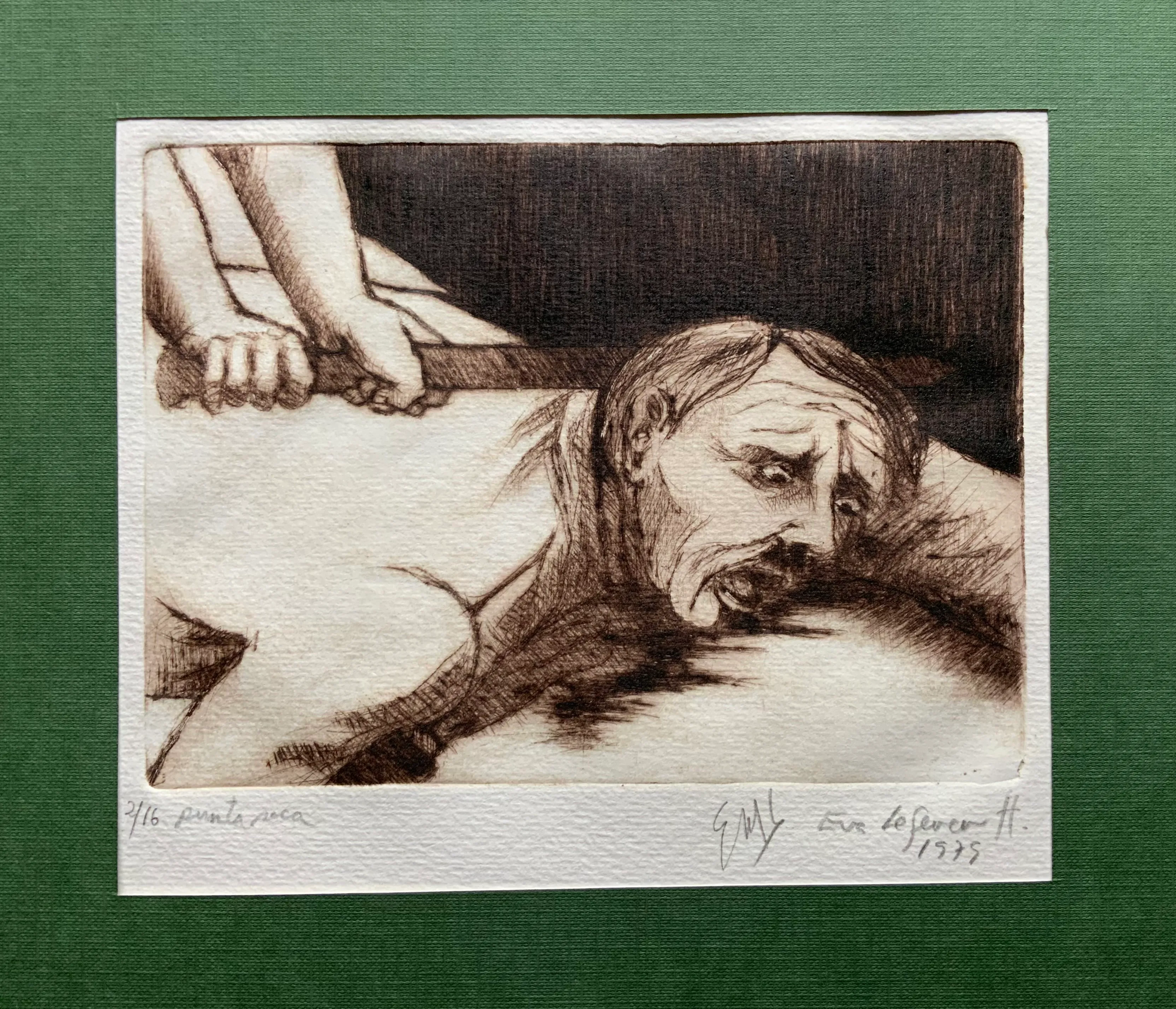 Obra "David y Goliat II" de Eva Lefever