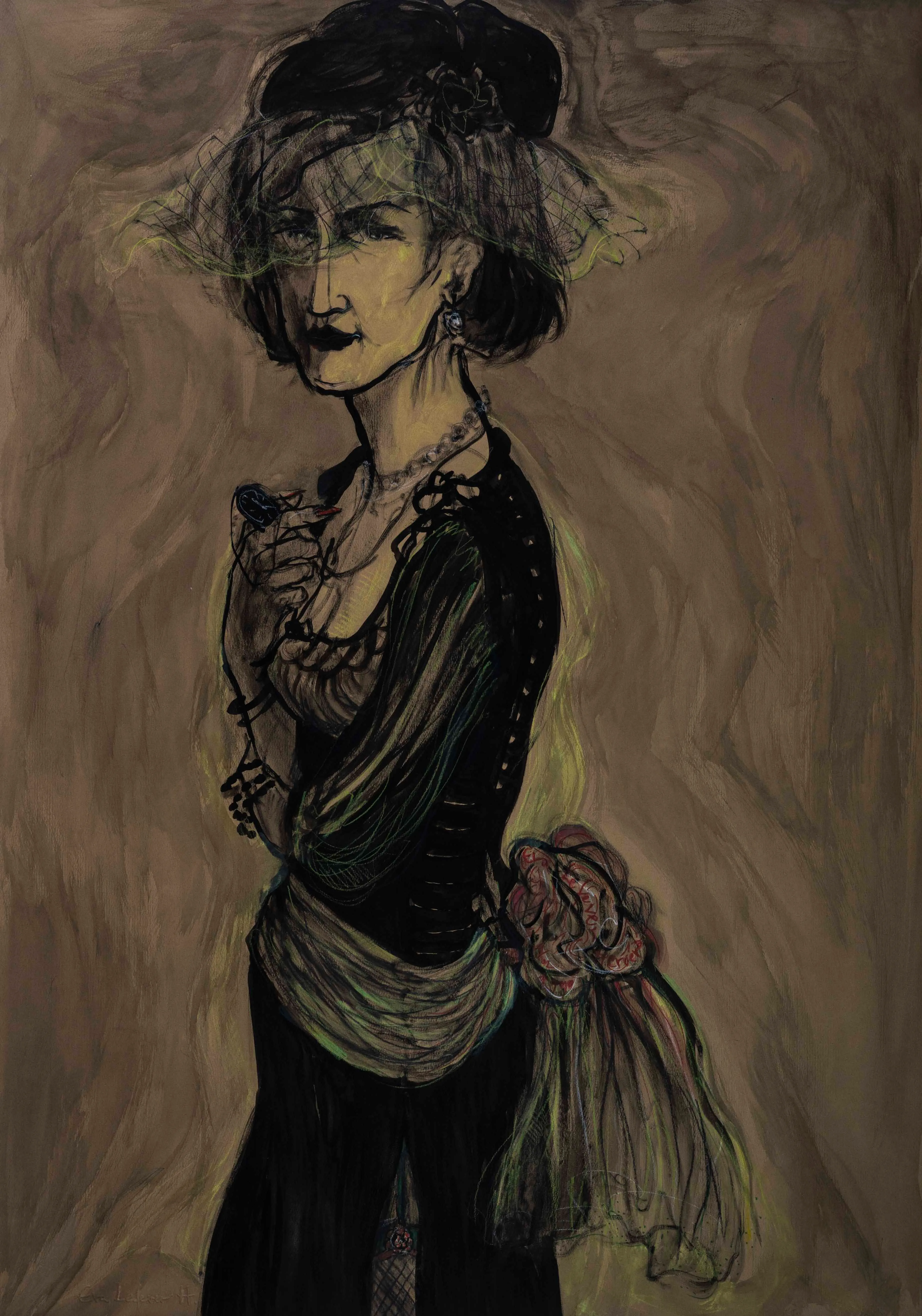 Obra "De fiesta" de Eva Lefever
