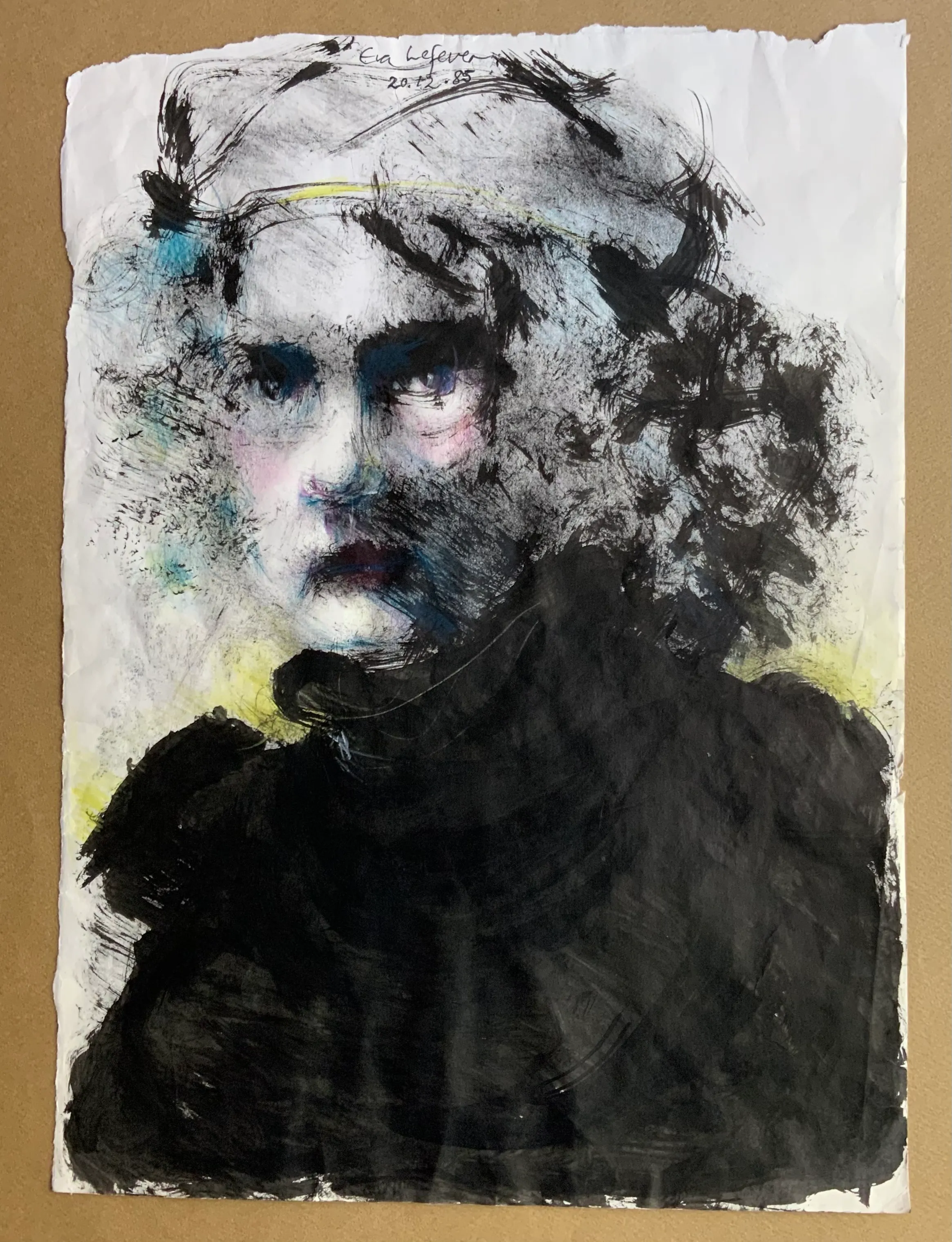 Obra "Desconocida imaginaria" de Eva Lefever