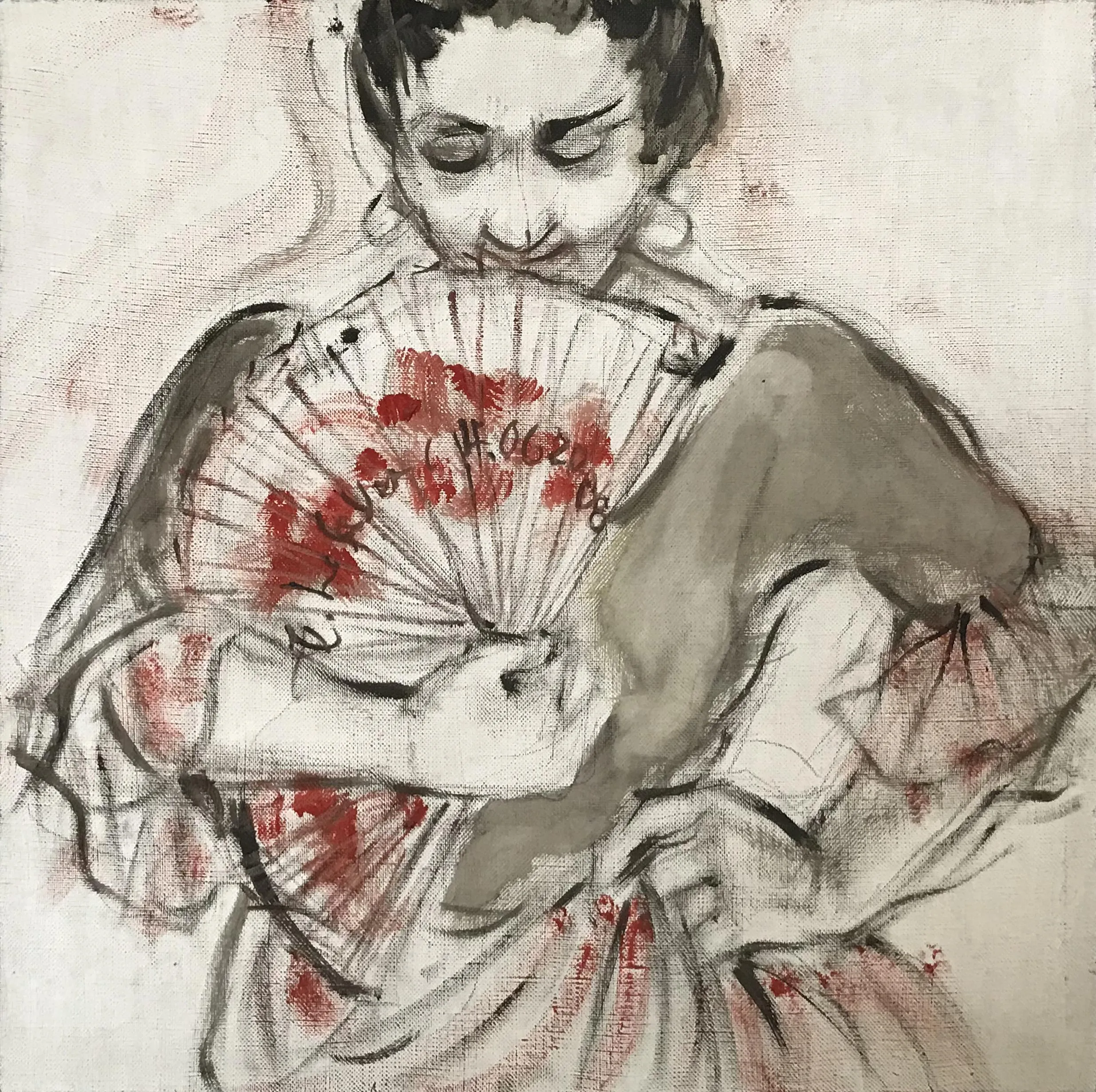 Obra "El flamenco de Natalia IV" de Eva Lefever
