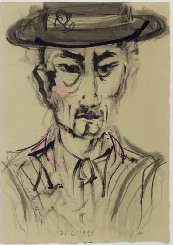 Obra "El sombrero" de Eva Lefever