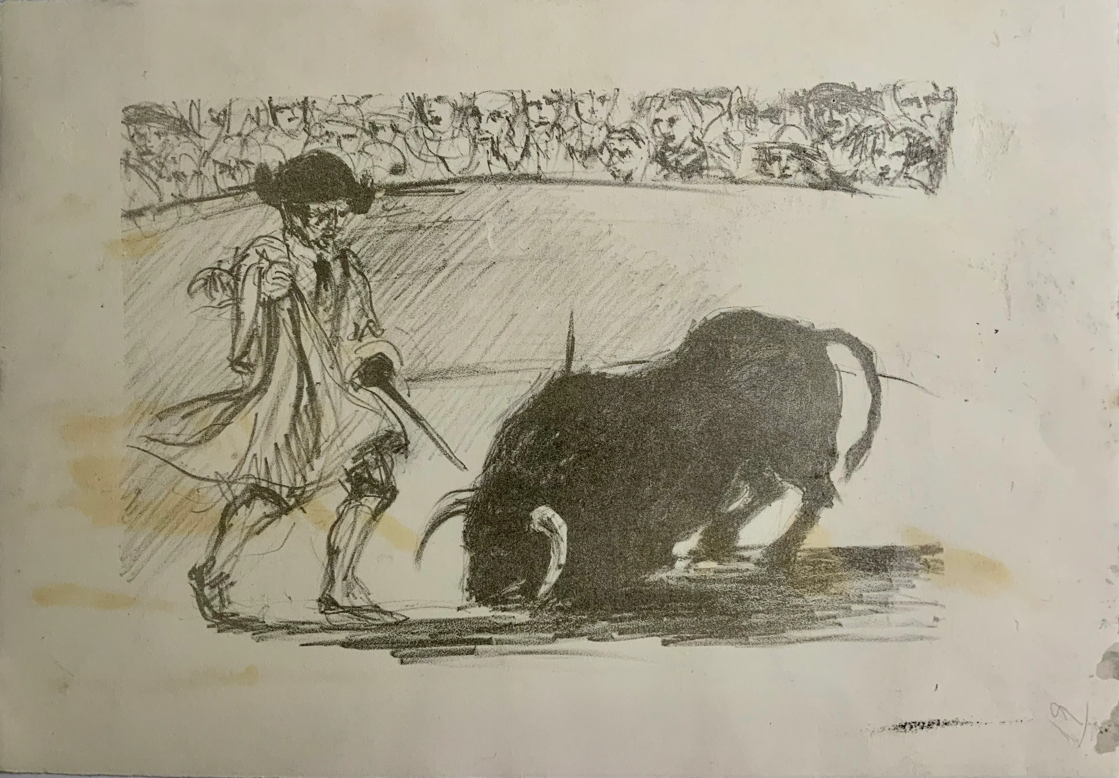 Obra "En el ruedo I" de Eva Lefever