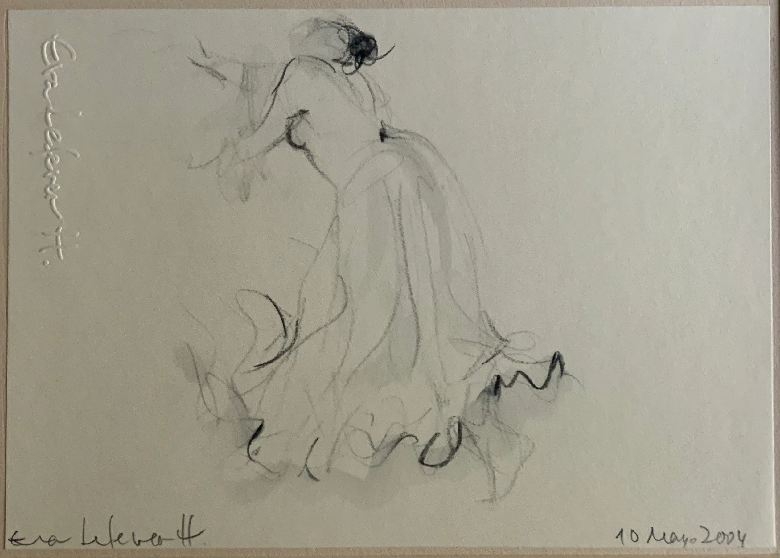 Obra "Ensayo de baile flamenco II" de Eva Lefever