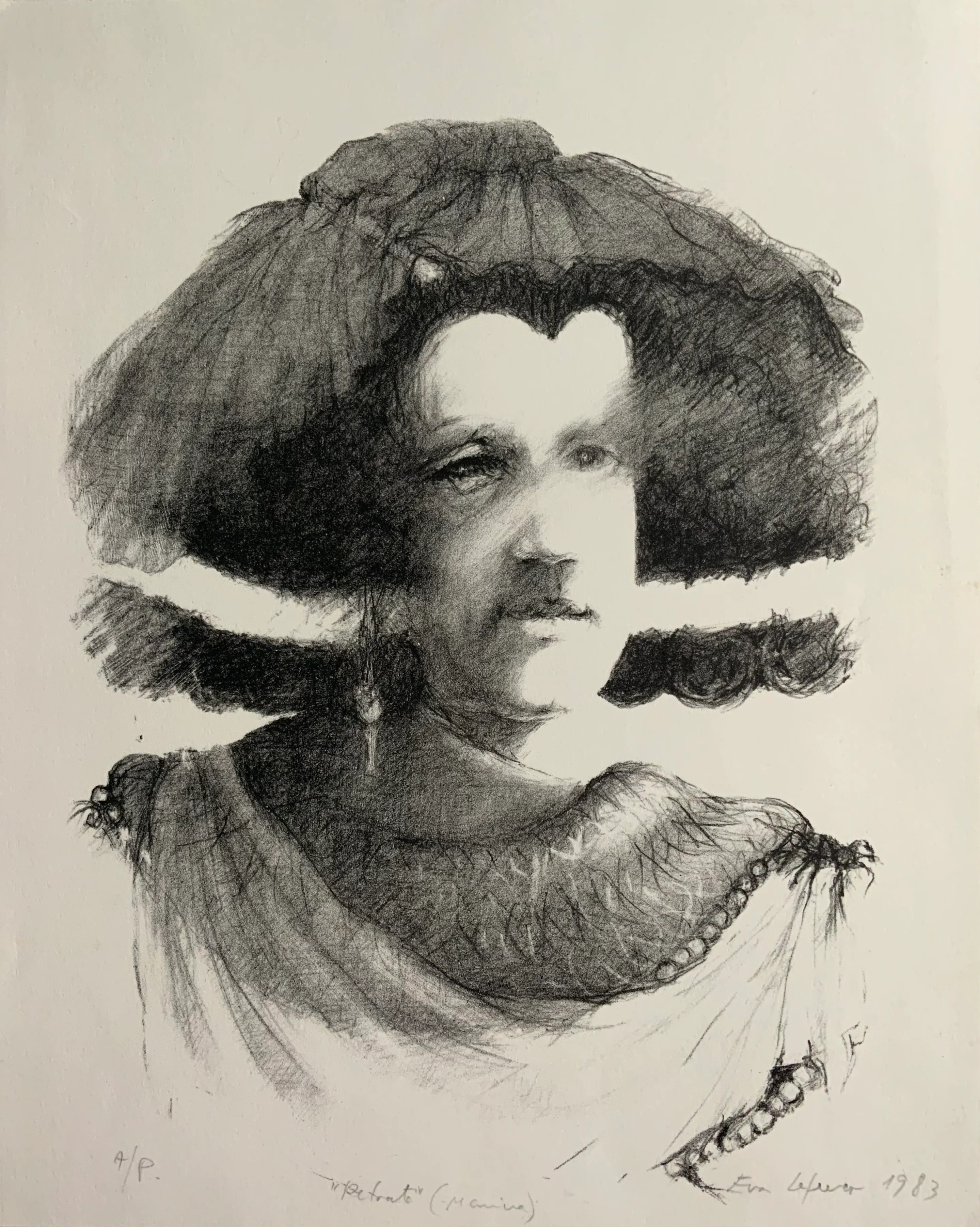 Obra "Infanta desconocida" de Eva Lefever