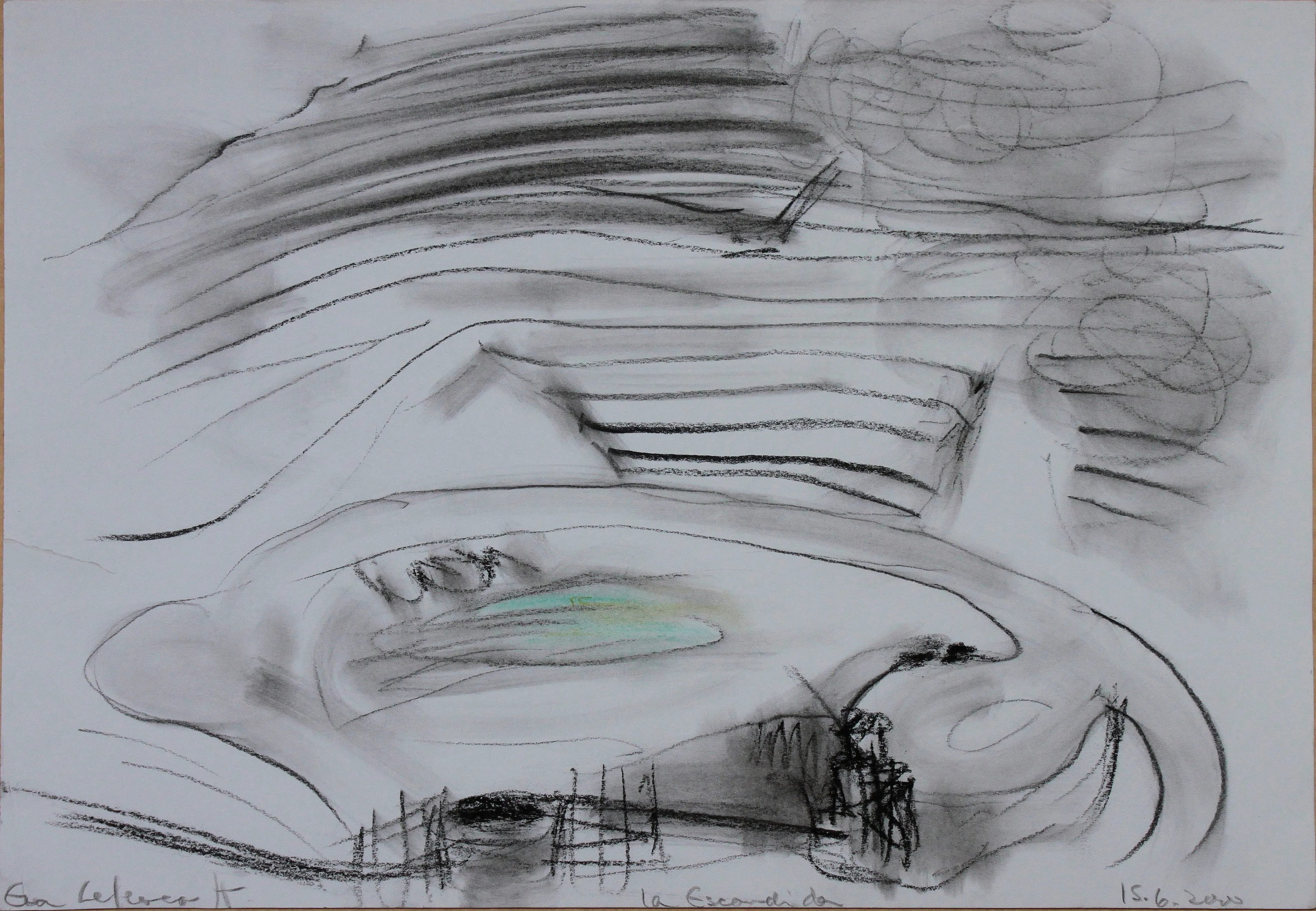 Obra "La Escondida IV" de Eva Lefever