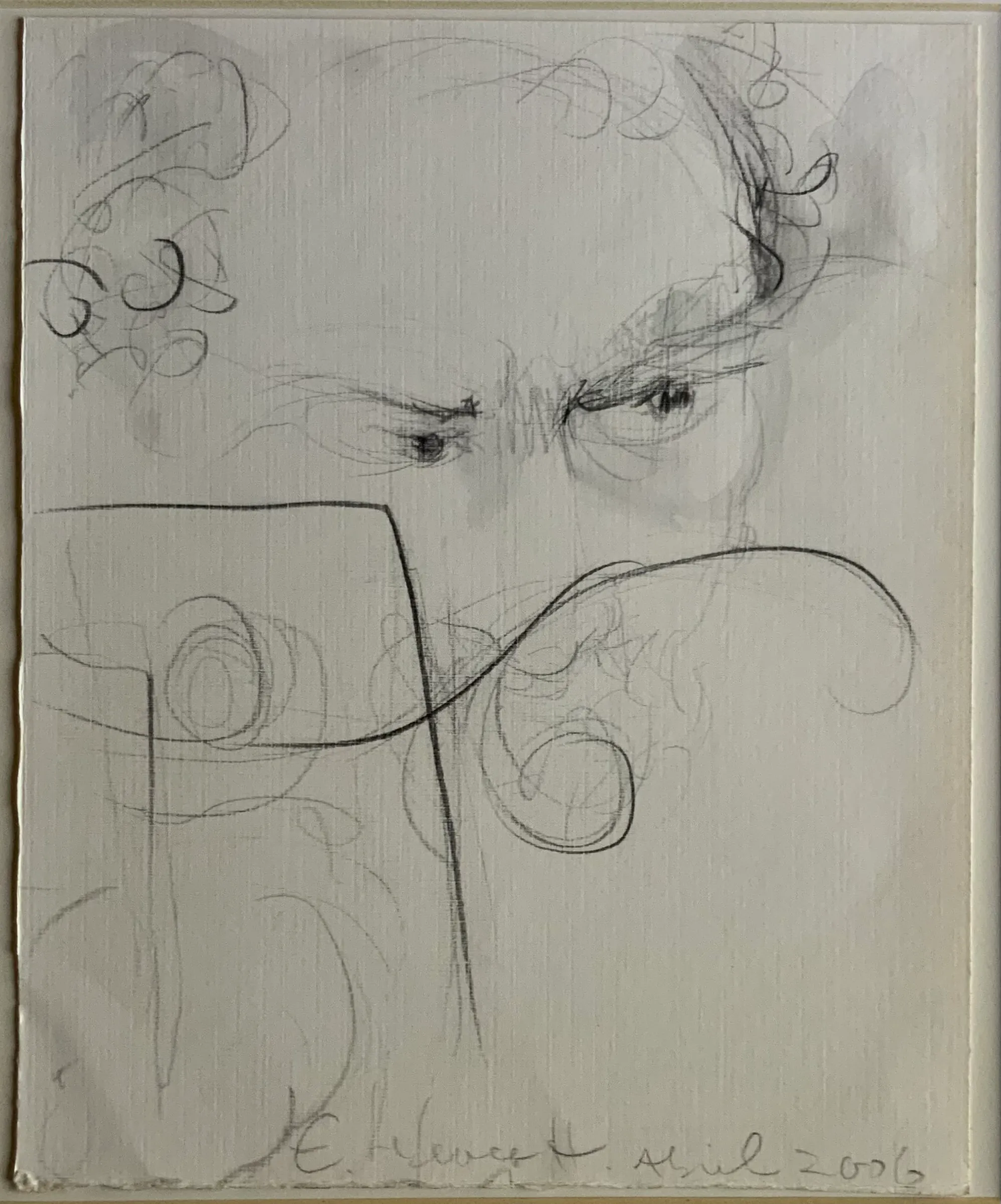 Obra "Luis Alberto Latorre en un ensayo de concierto en la Sala Shostakovich I" de Eva Lefever