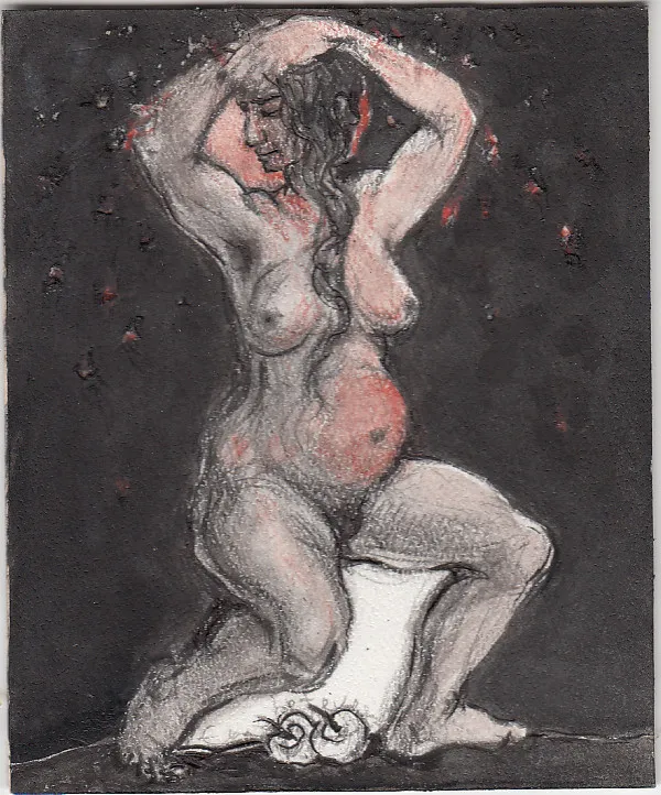Obra "Madonna picassiana II" de Eva Lefever