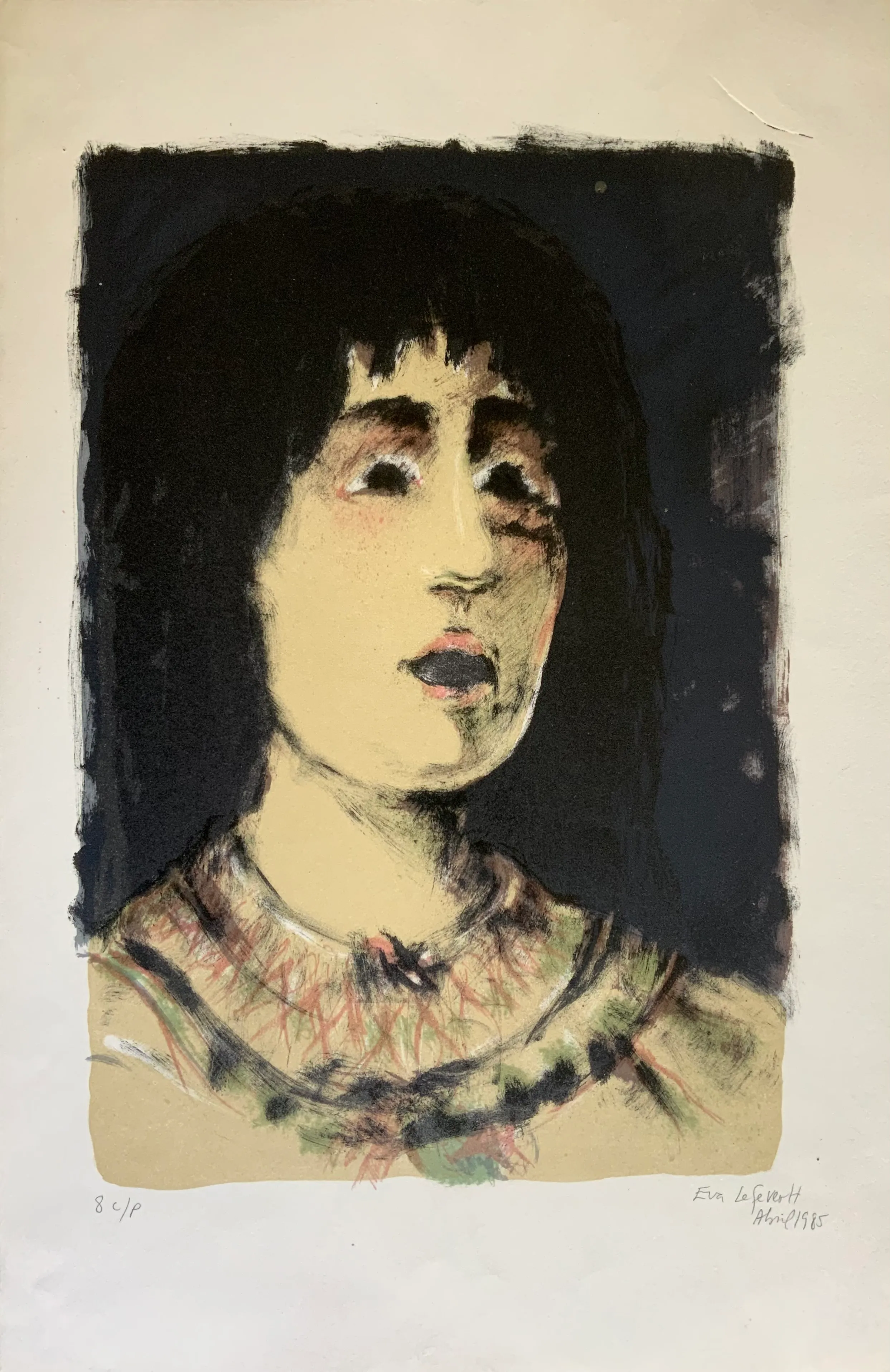 Obra "Mirando una tauromaquia" de Eva Lefever