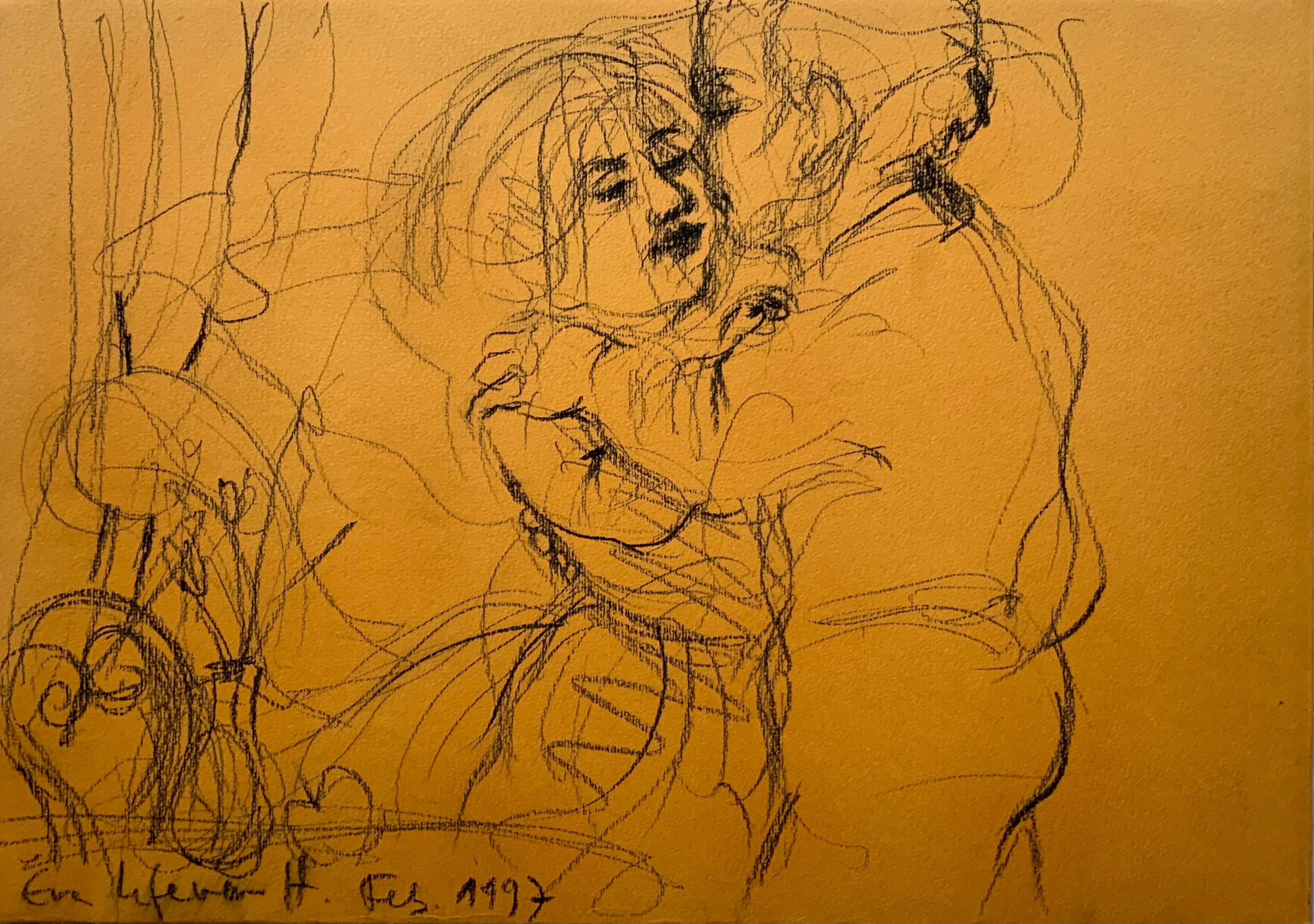 Obra "Pareja de Enanos III" de Eva Lefever