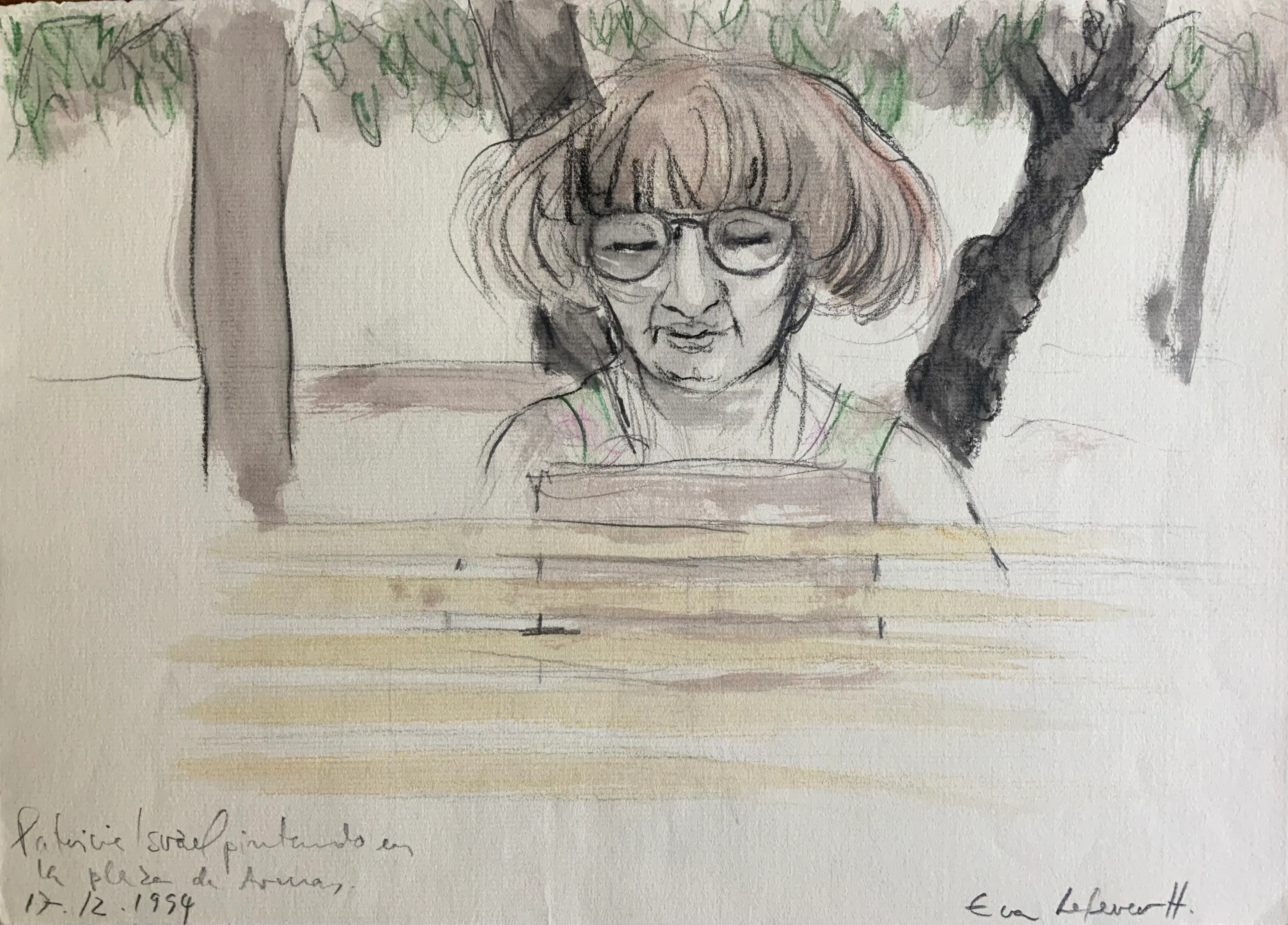 Obra "Patricia Israel" de Eva Lefever