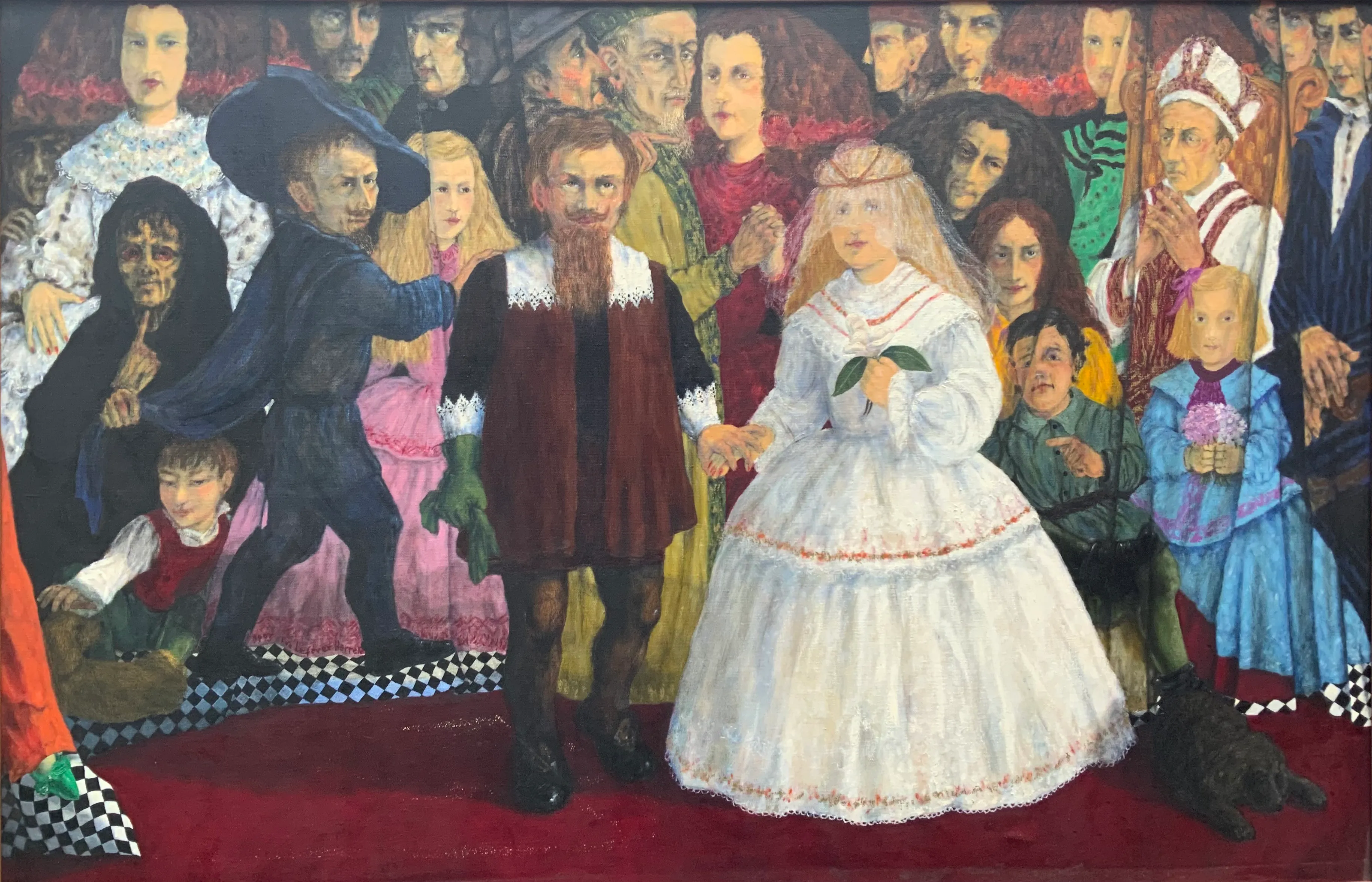 Obra "Recuerdo nupcial" de Eva Lefever