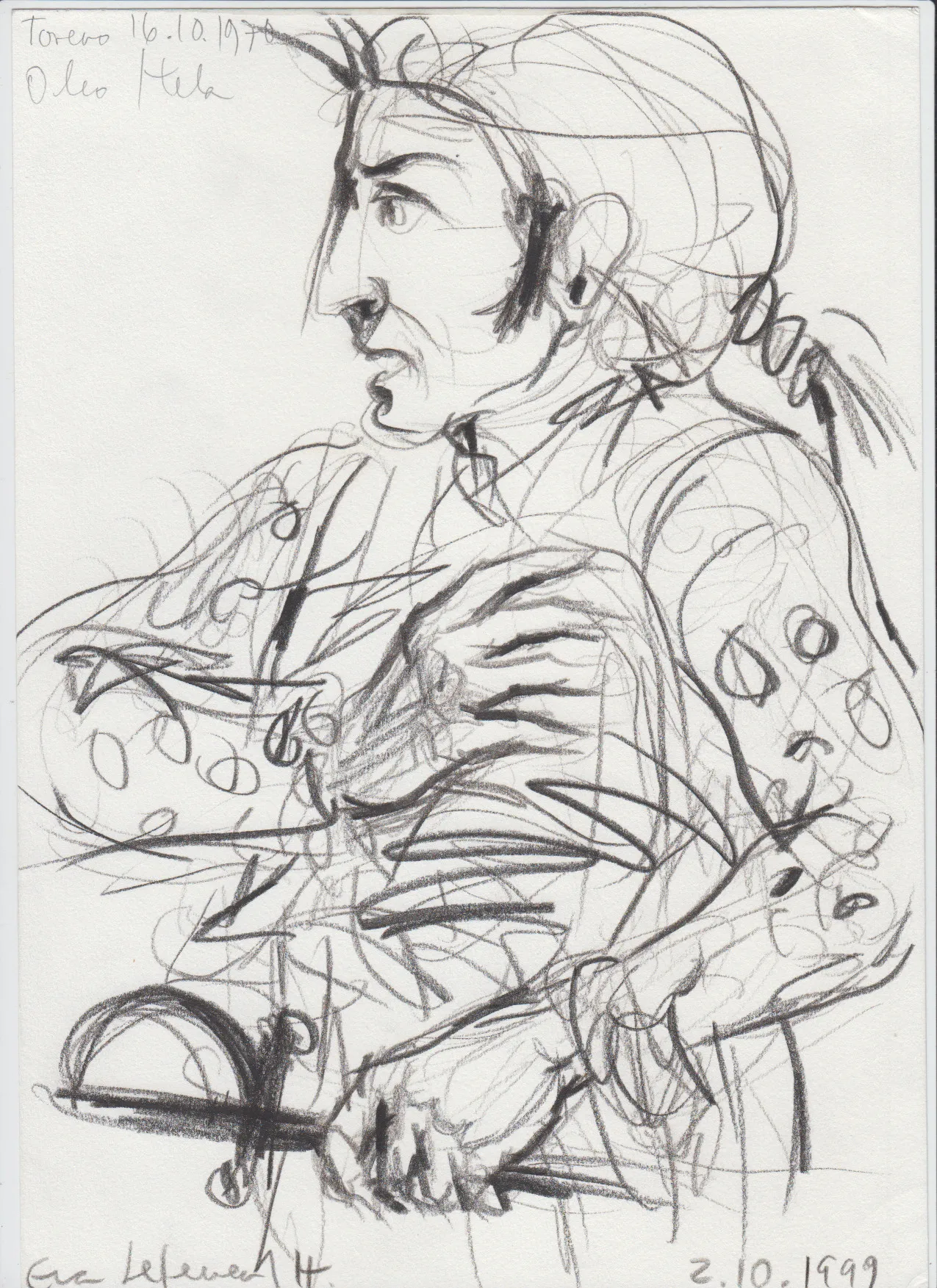 Obra "Relectura de torero I" de Eva Lefever