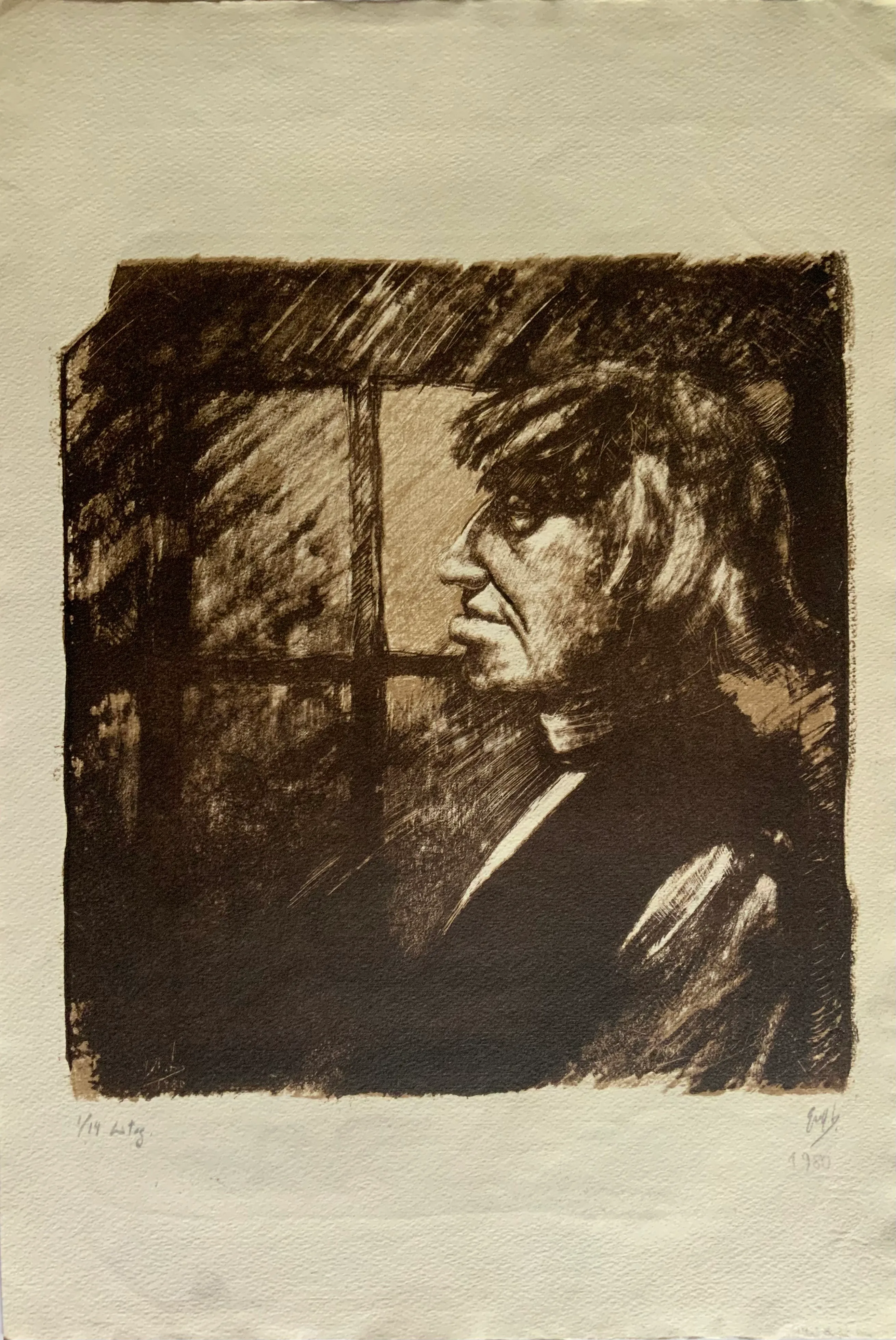 Obra "Retrato de Enna Chatterton" de Eva Lefever
