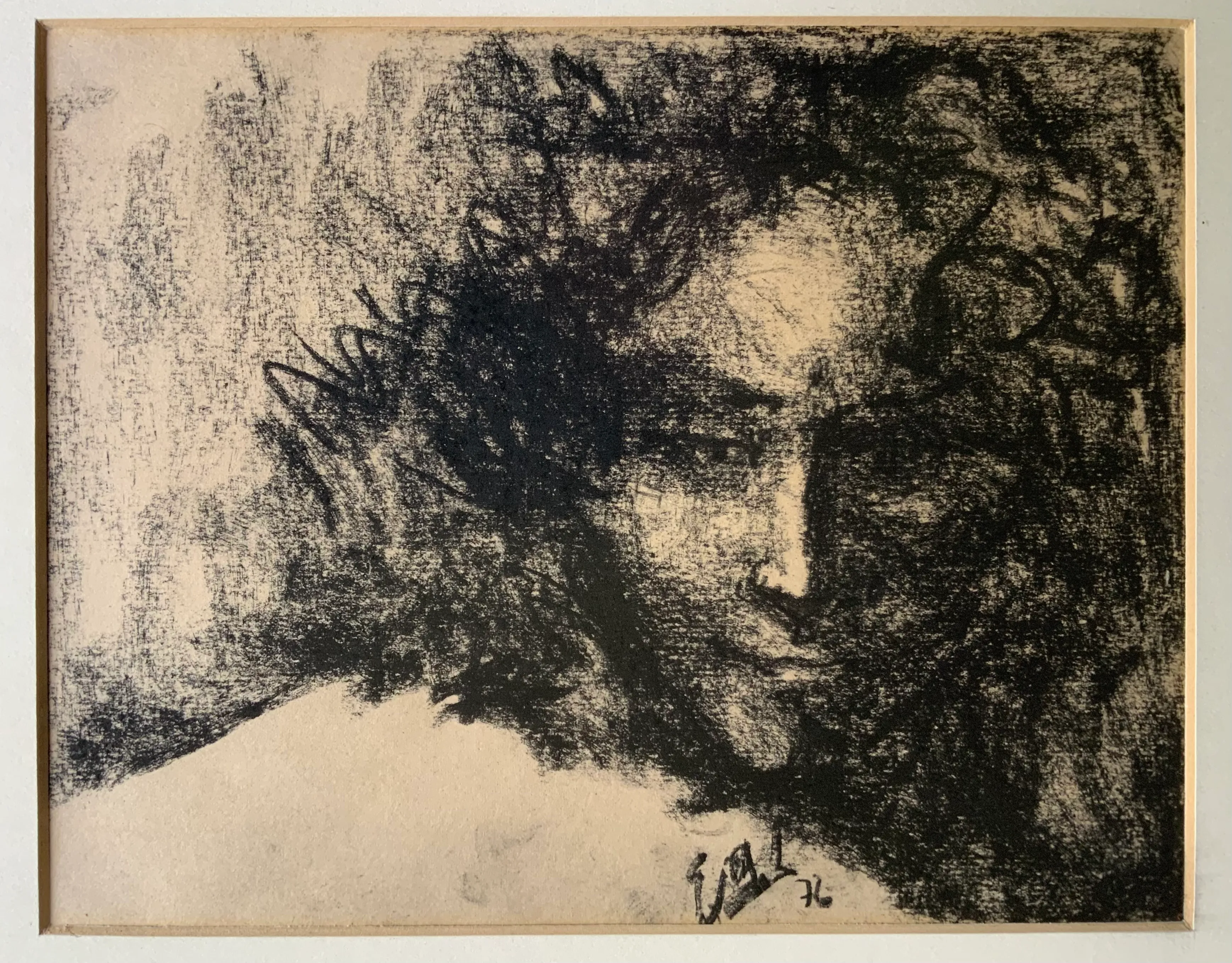 Obra "Retrato de mi madre" de Eva Lefever