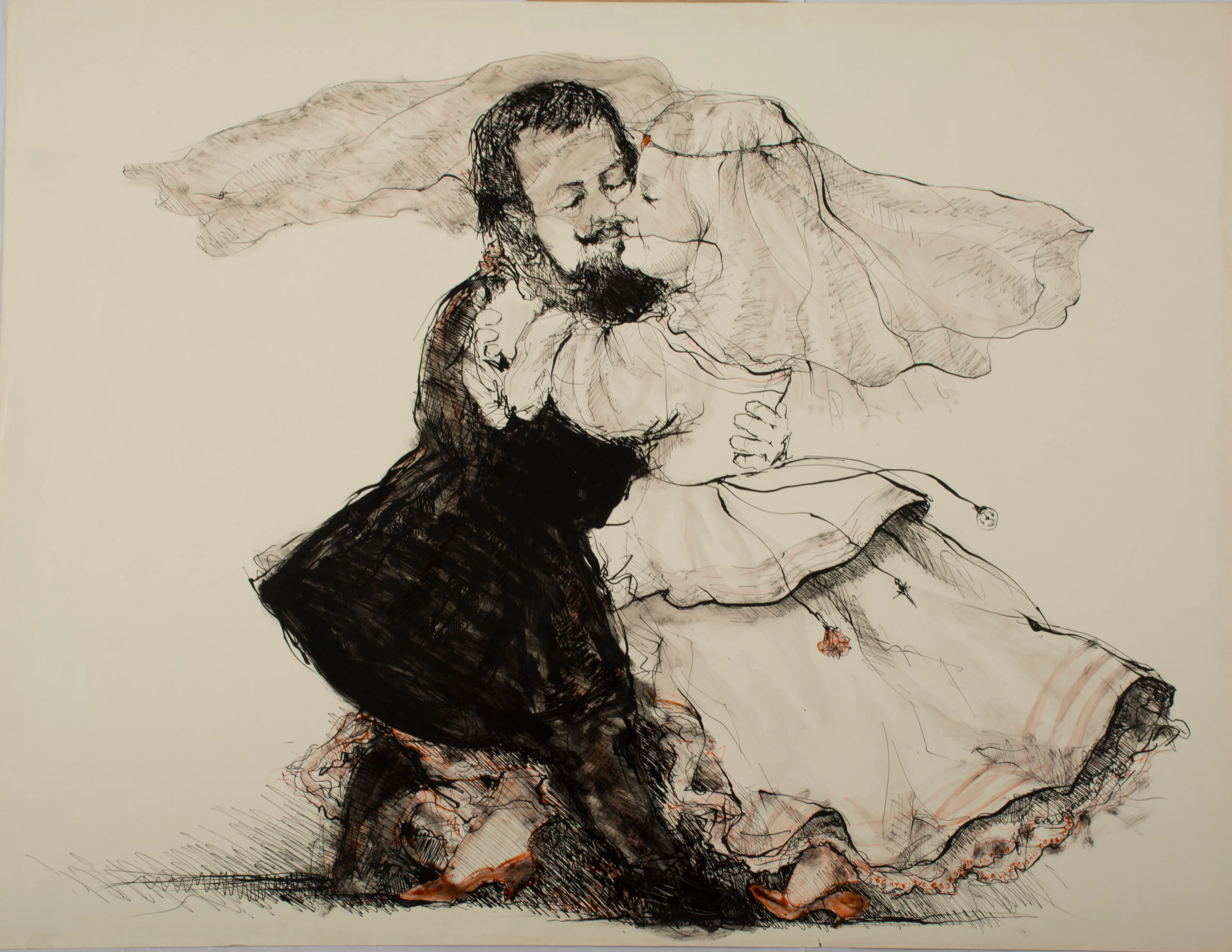 Obra "Tango español" de Eva Lefever
