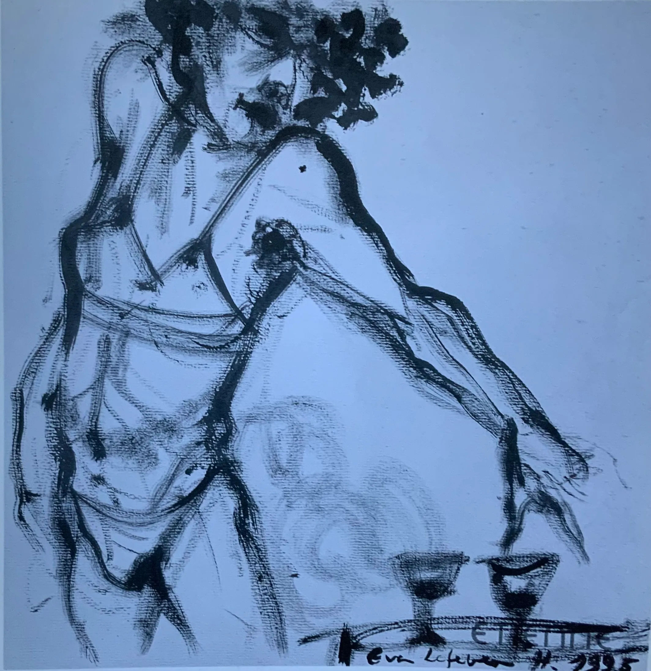 Obra "Travesti" de Eva Lefever